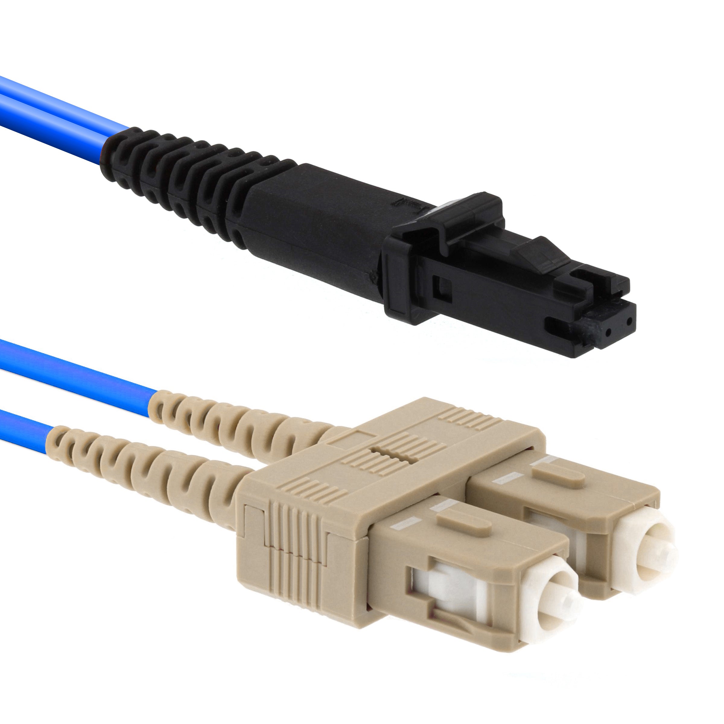 CCD SC-MTRJ Multimode OM3 Duplex Fibre Optic Patch Cable
