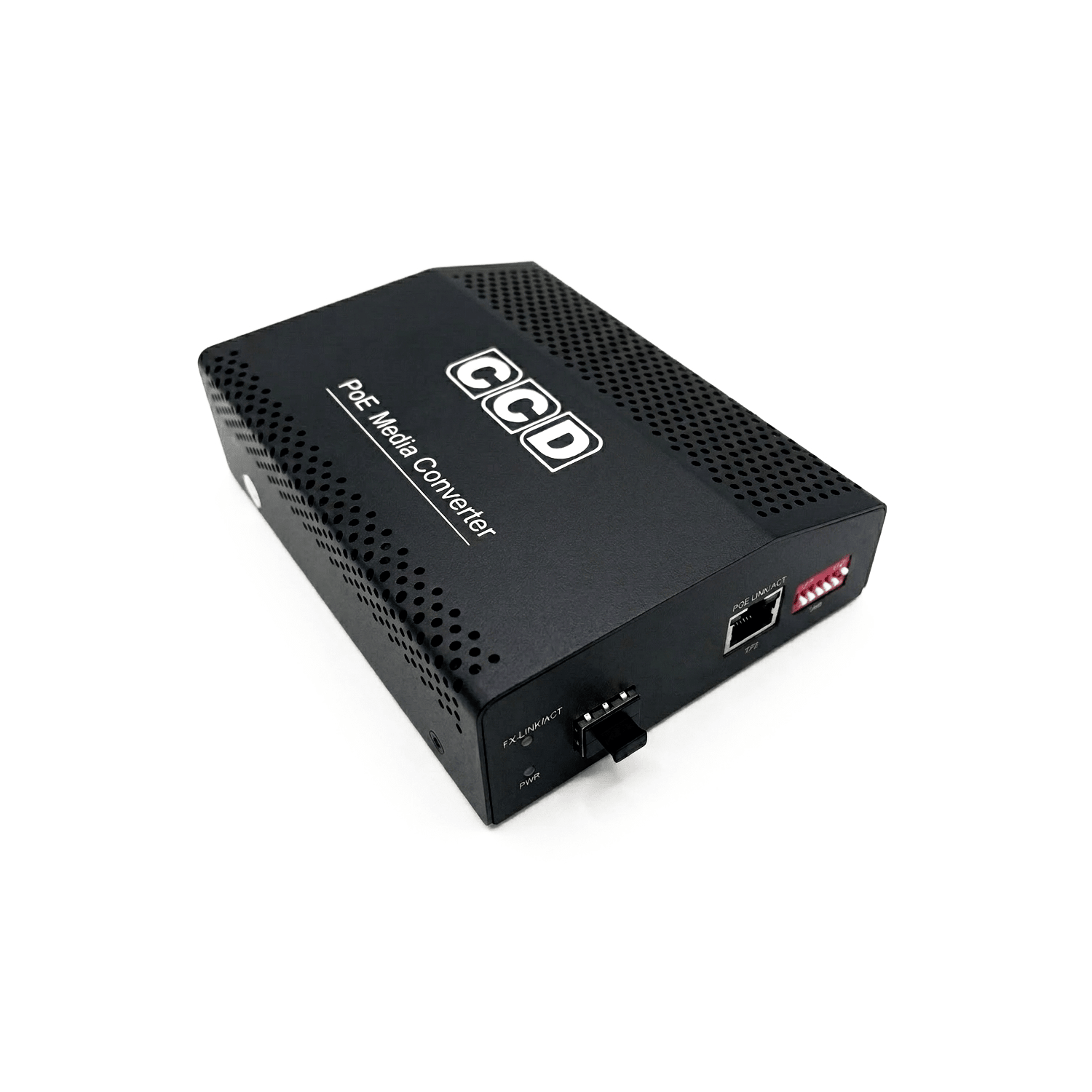 CCD POE Fibre Optic Media Converter - CCD Networking