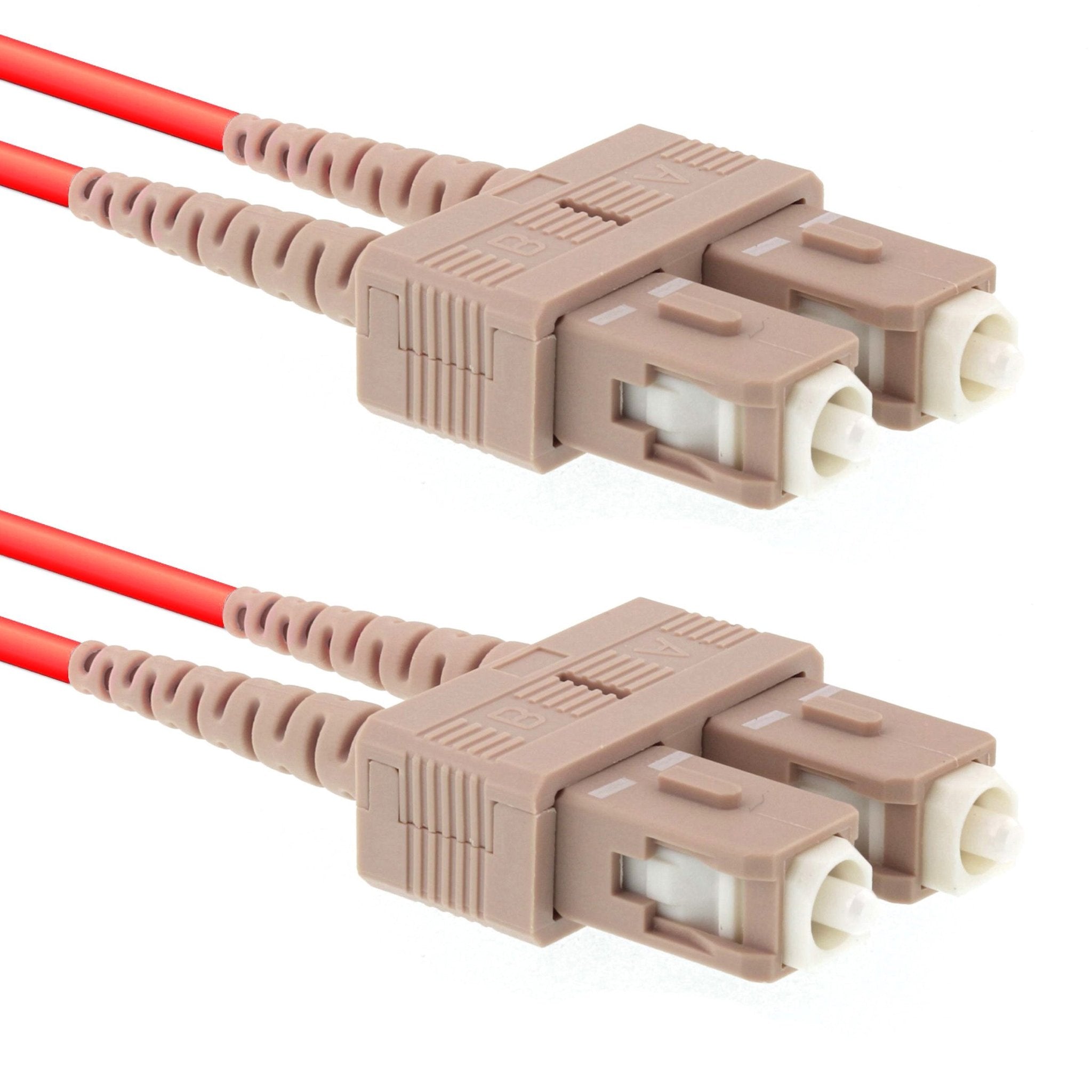 CCD SC - SC Multimode OM4 Duplex Fibre Optic Patch Cable - CCD Networking
