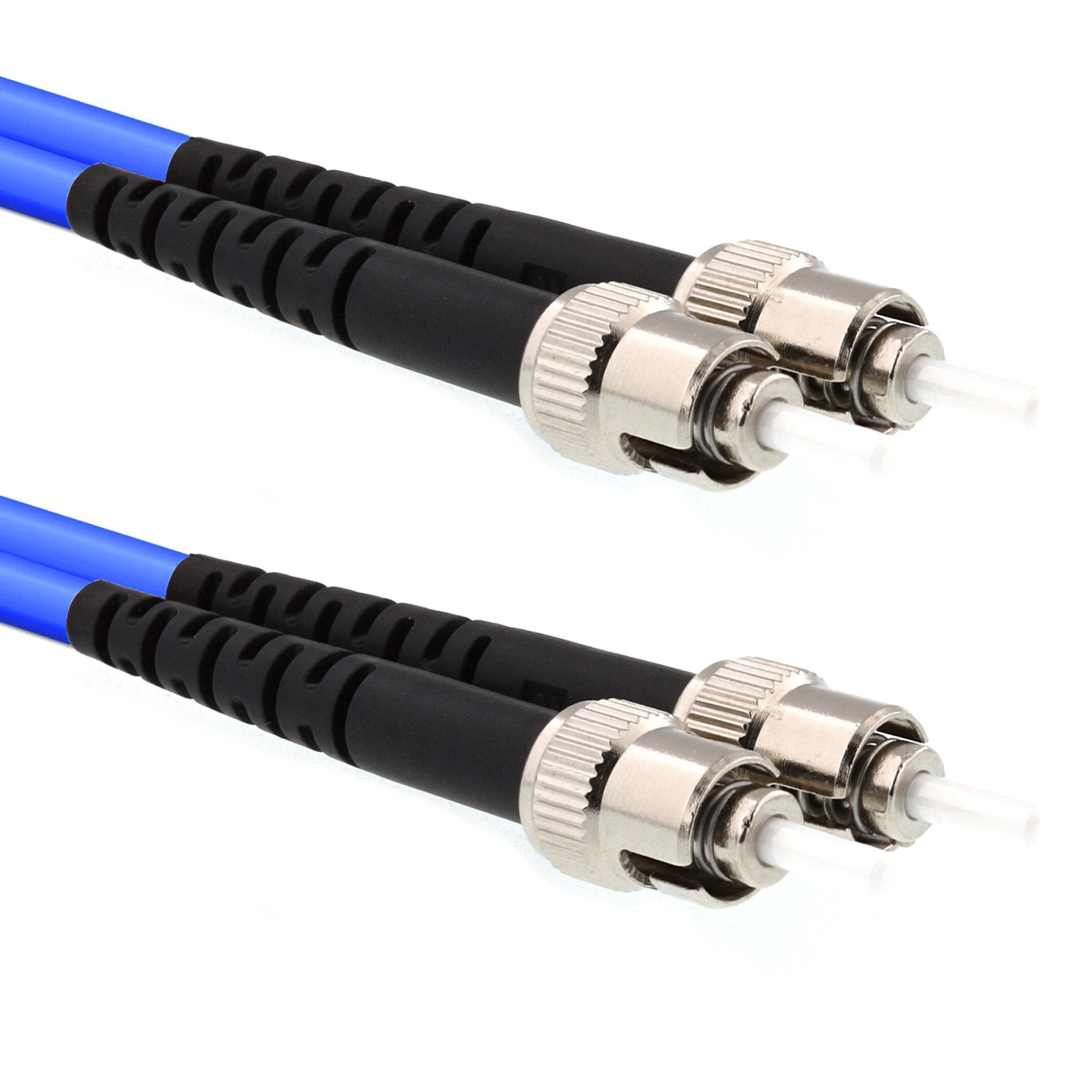 CCD ST - ST Multimode OM3 Duplex Fibre Optic Patch Cable - CCD Networking