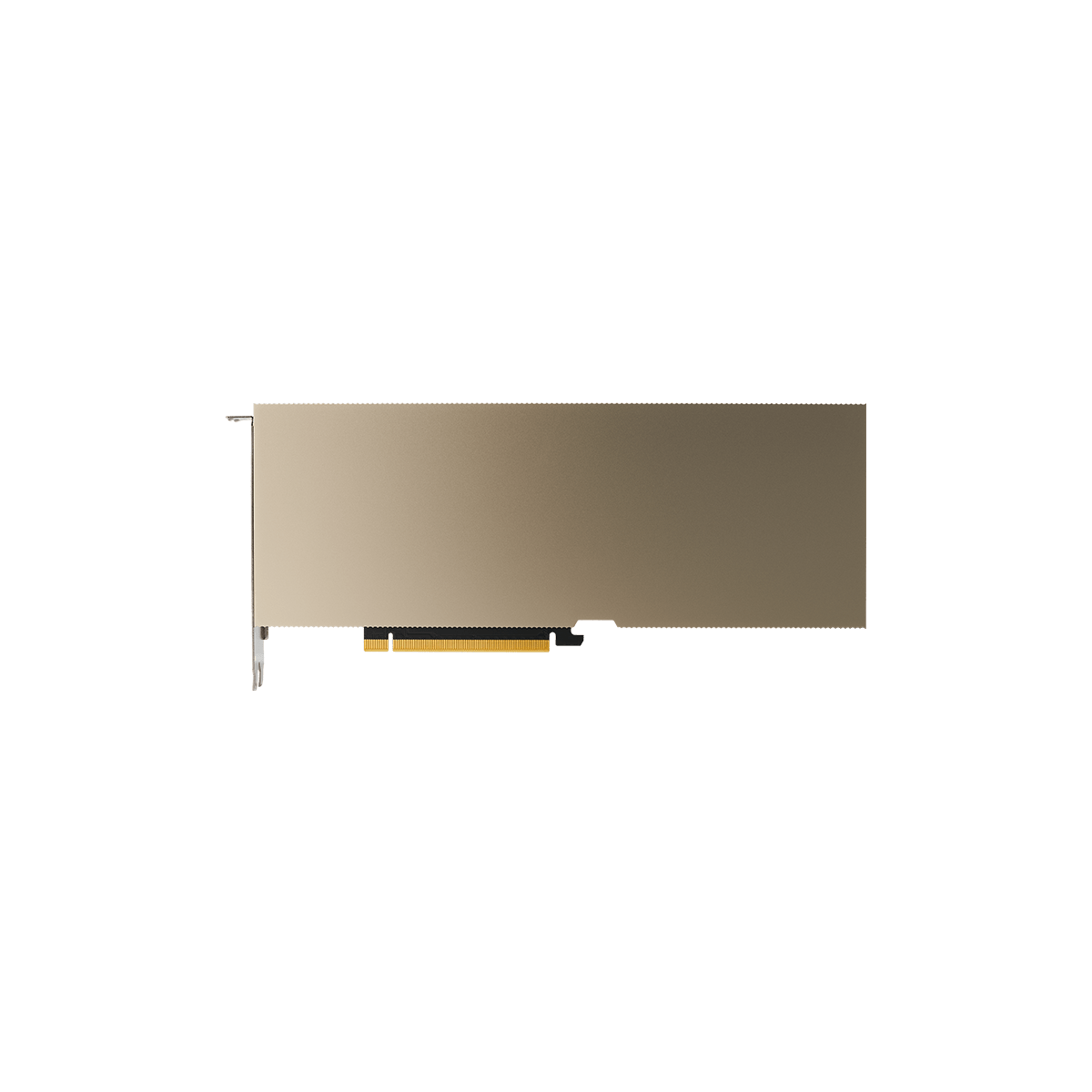 NVIDIA data centre GPU accelerator, passive dual-slot, view 2