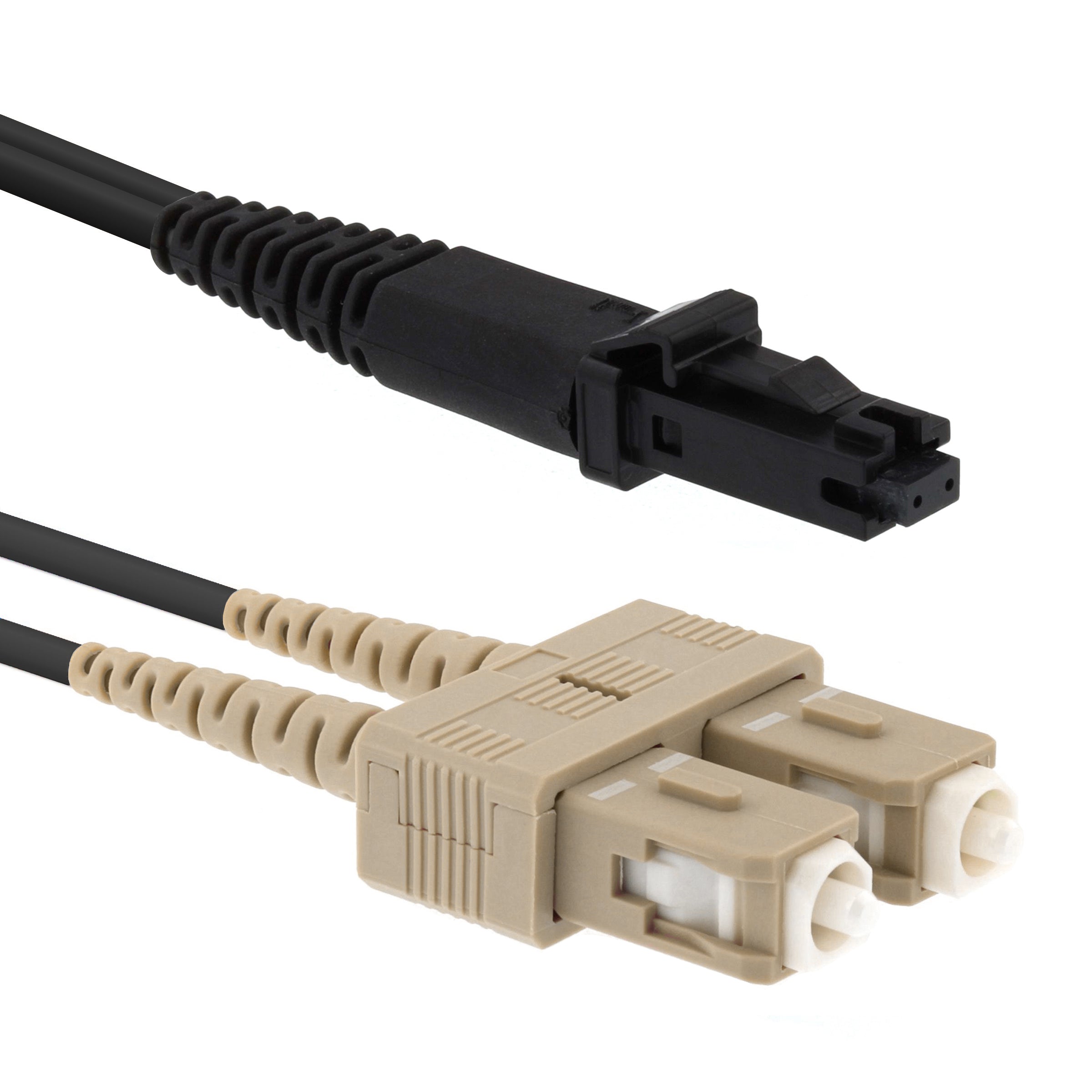 CCD SC-MTRJ Multimode OM3 Duplex Fibre Optic Patch Cable