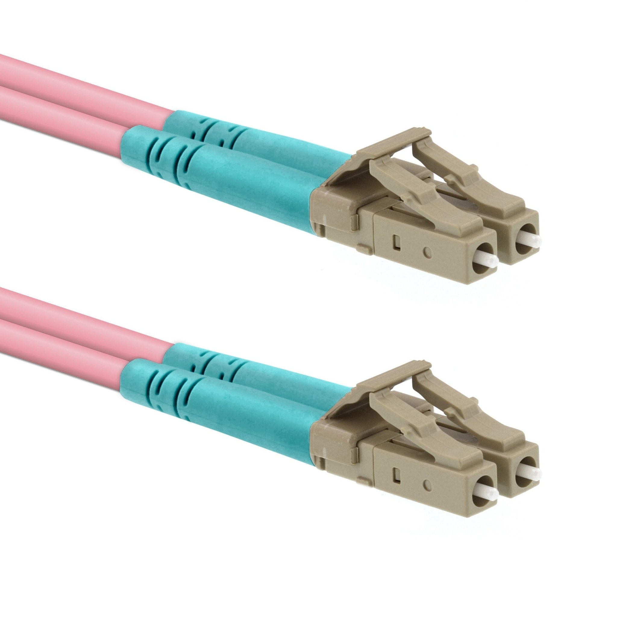 CCD LC - LC Multimode OM3 Duplex Fibre Optic Patch Cable - CCD Networking