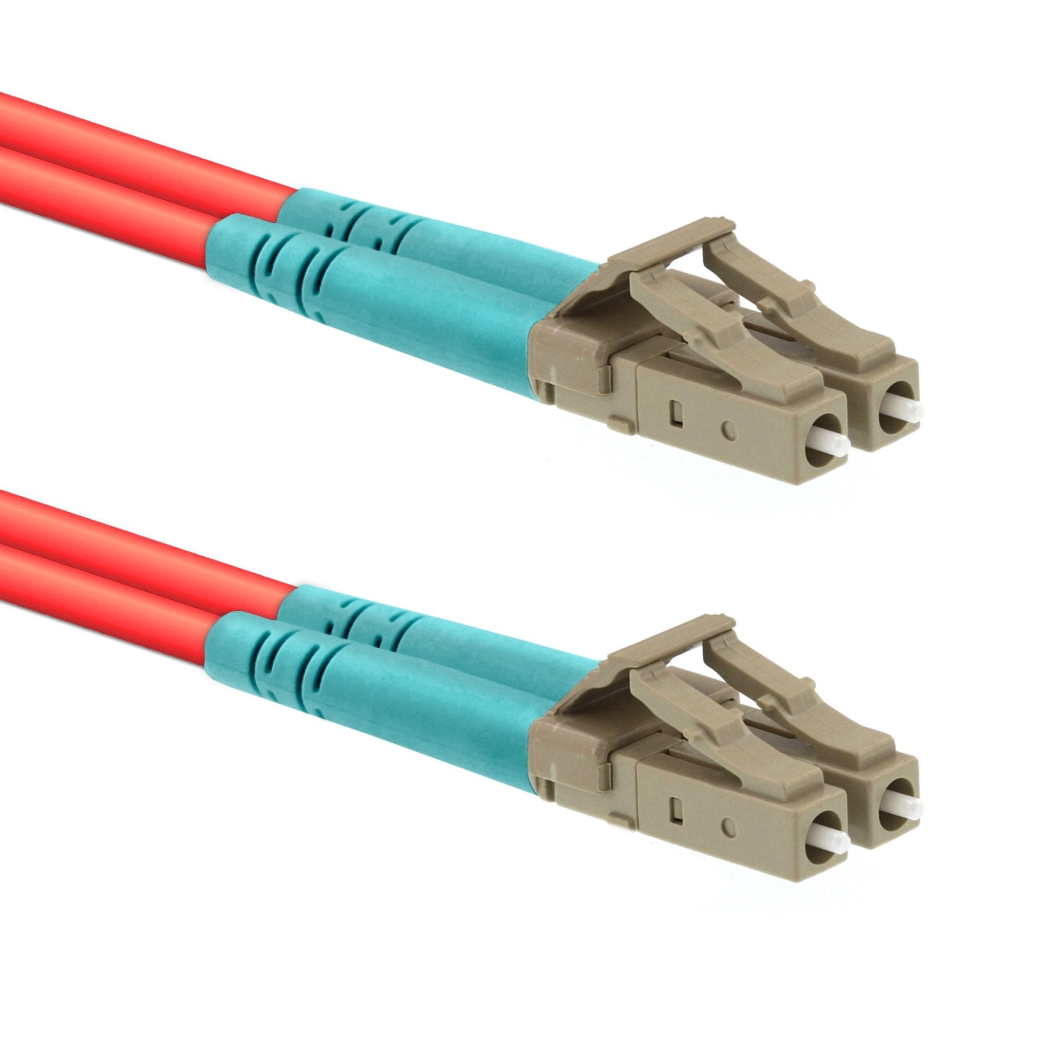 CCD LC - LC Multimode OM3 Duplex Fibre Optic Patch Cable - CCD Networking