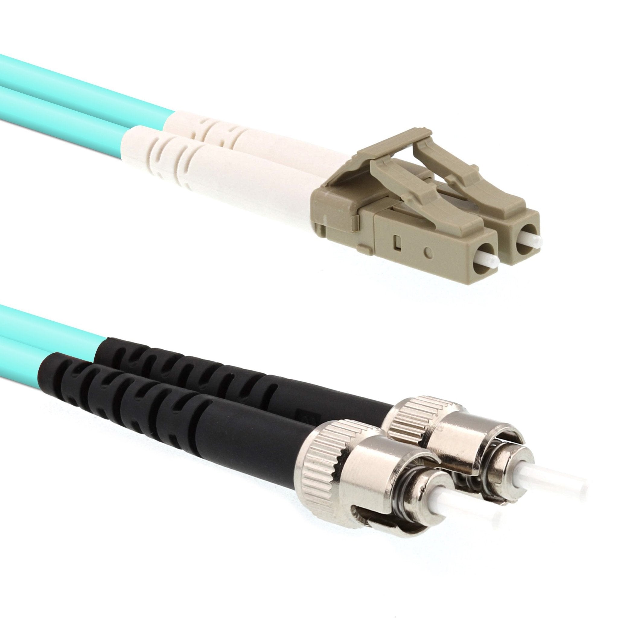 CCD LC - ST Multimode OM1 Duplex Fibre Optic Patch Cable - CCD Networking