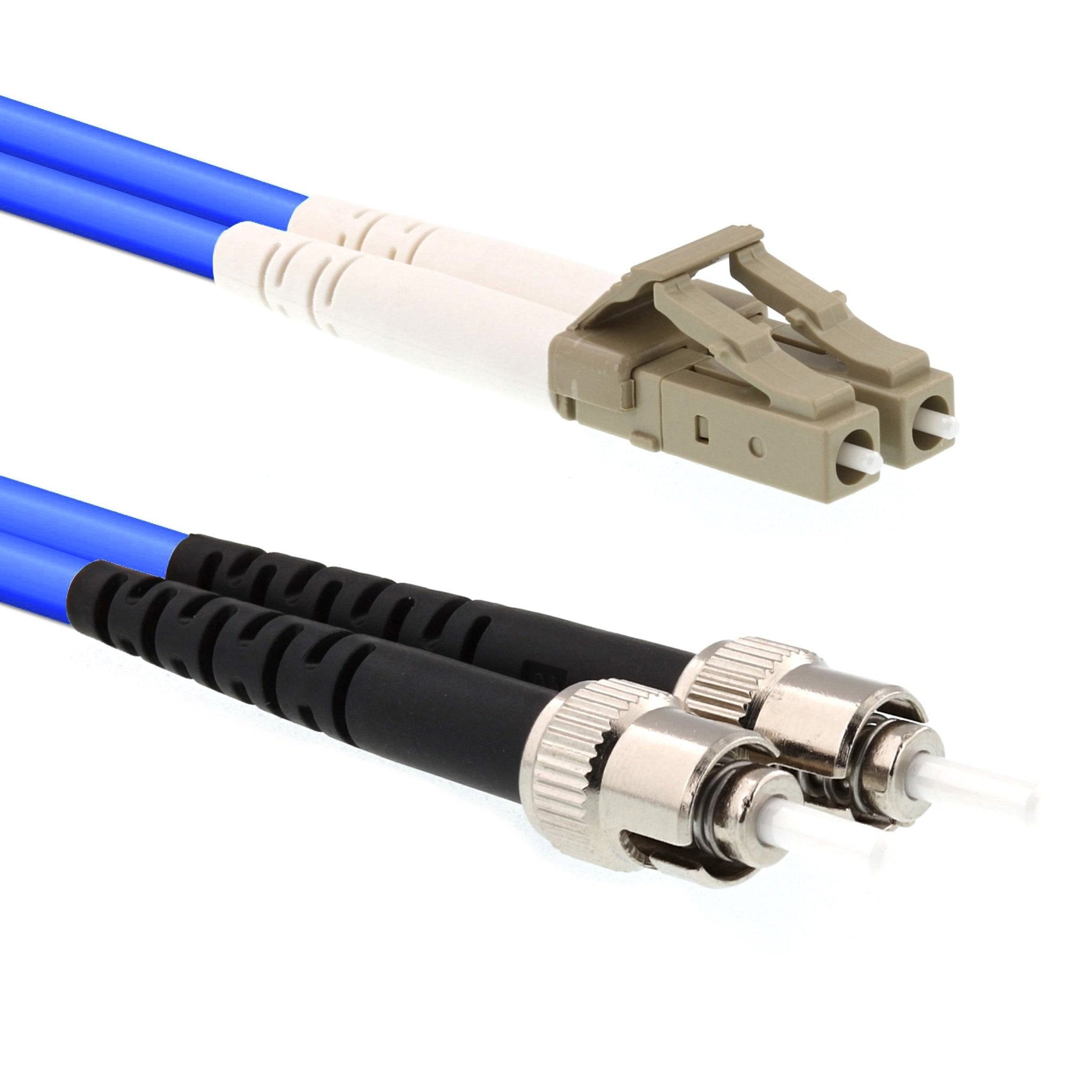 CCD LC - ST Multimode OM1 Duplex Fibre Optic Patch Cable - CCD Networking