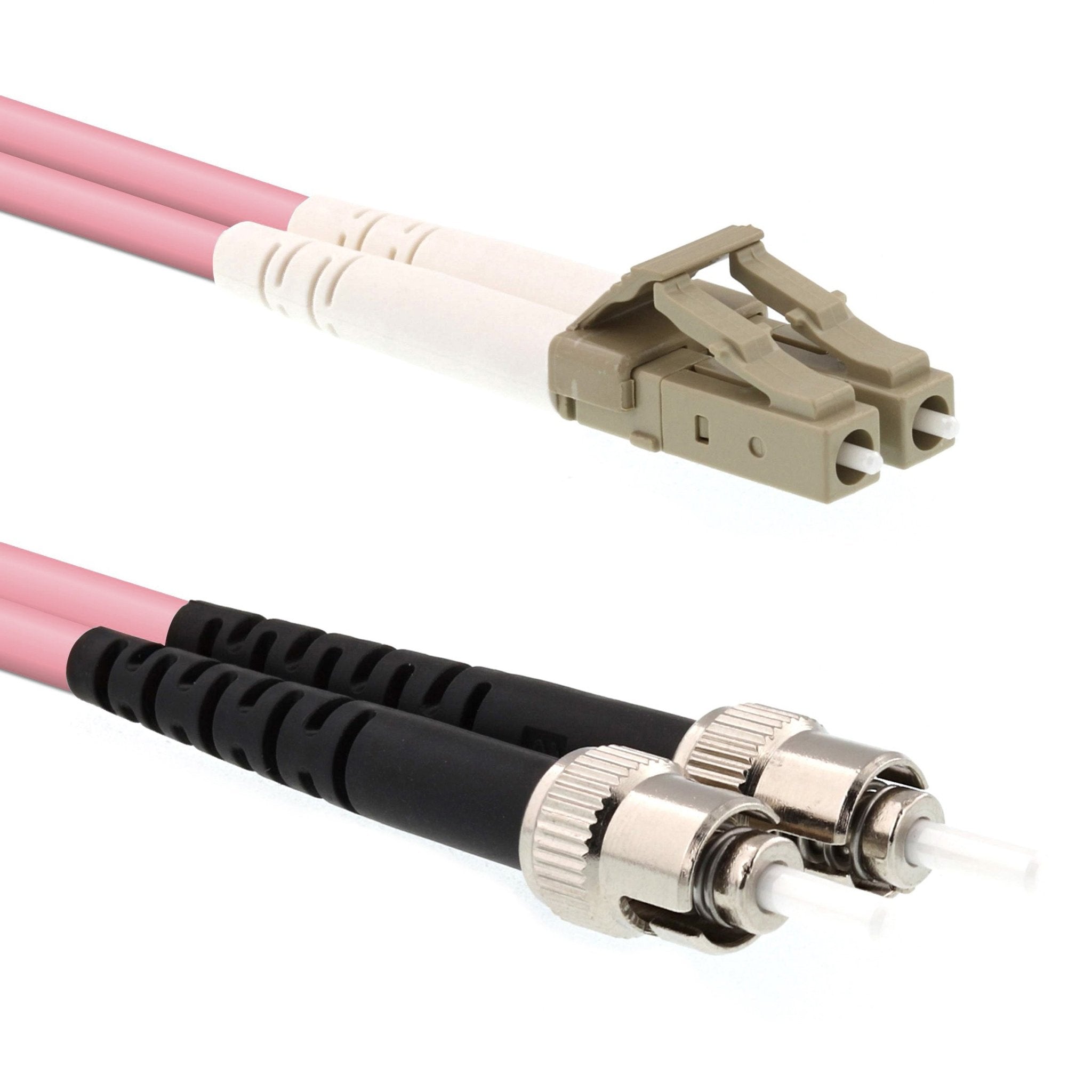 CCD LC - ST Multimode OM1 Duplex Fibre Optic Patch Cable - CCD Networking