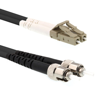 CCD LC - ST Singlemode OS2 Duplex Fibre Optic Patch Cable - CCD Networking