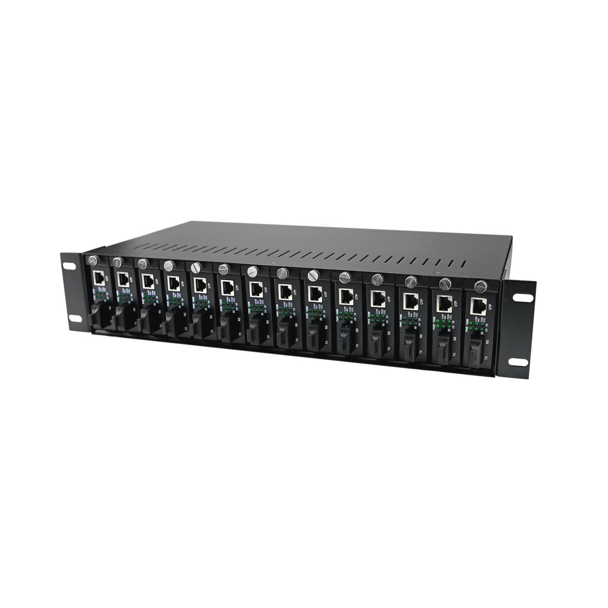 CCD 14-Slot Media Converter Chassis – CCD Networking