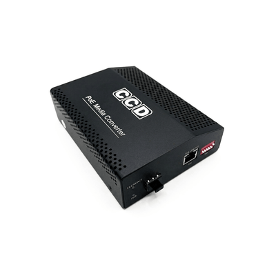 CCD POE Fibre Optic Media Converter - CCD Networking