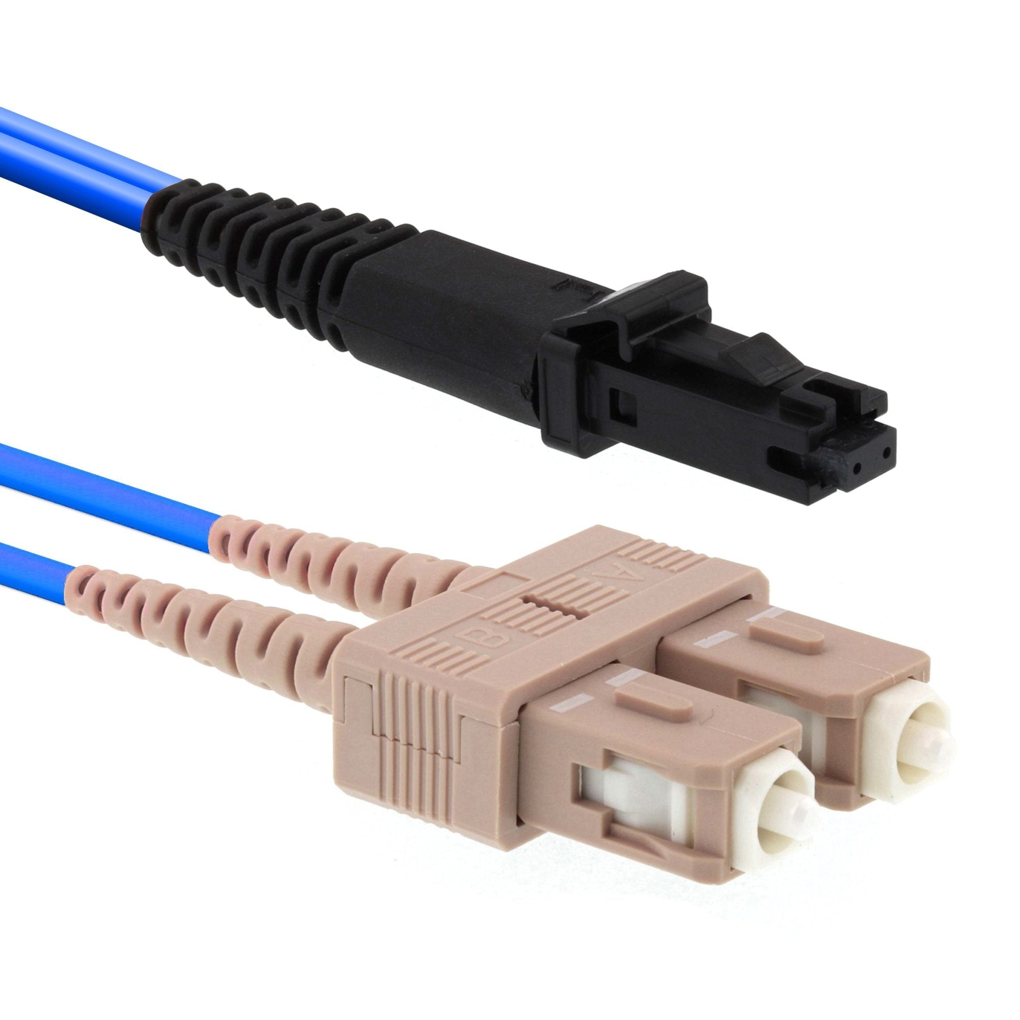 CCD SC - MTRJ Multimode OM1 Duplex Fibre Optic Patch Cable - CCD Networking