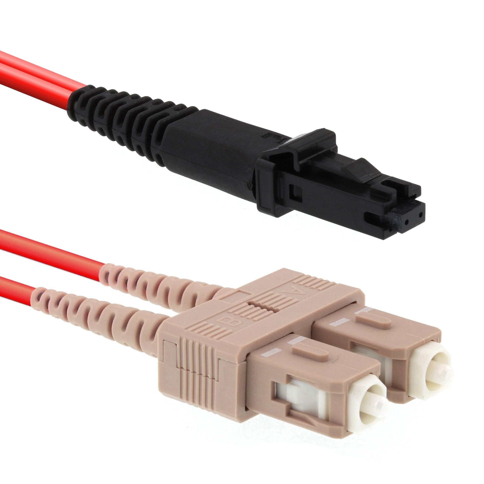 CCD SC - MTRJ Multimode OM1 Duplex Fibre Optic Patch Cable - CCD Networking