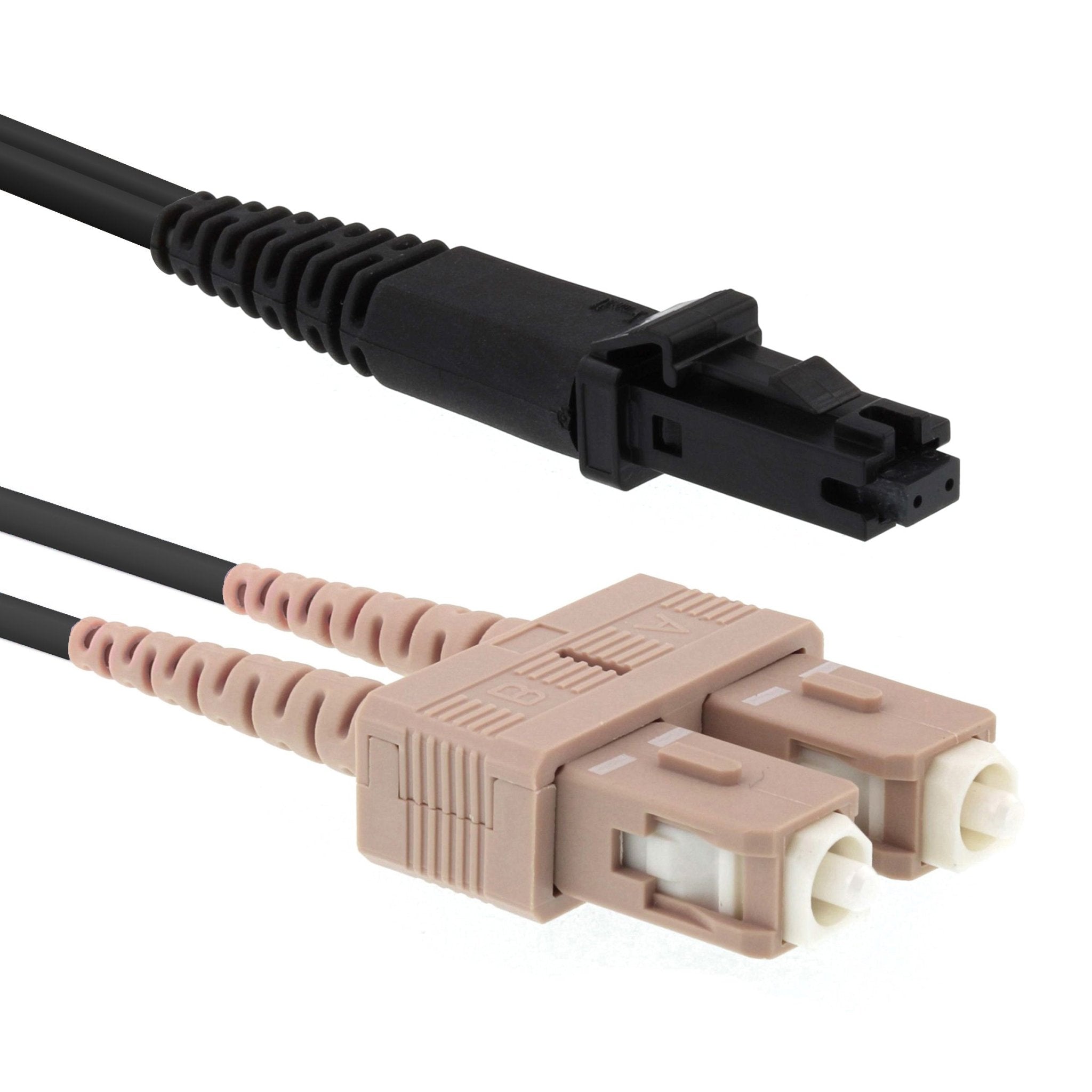 CCD SC - MTRJ Multimode OM3 Duplex Fibre Optic Patch Cable - CCD Networking