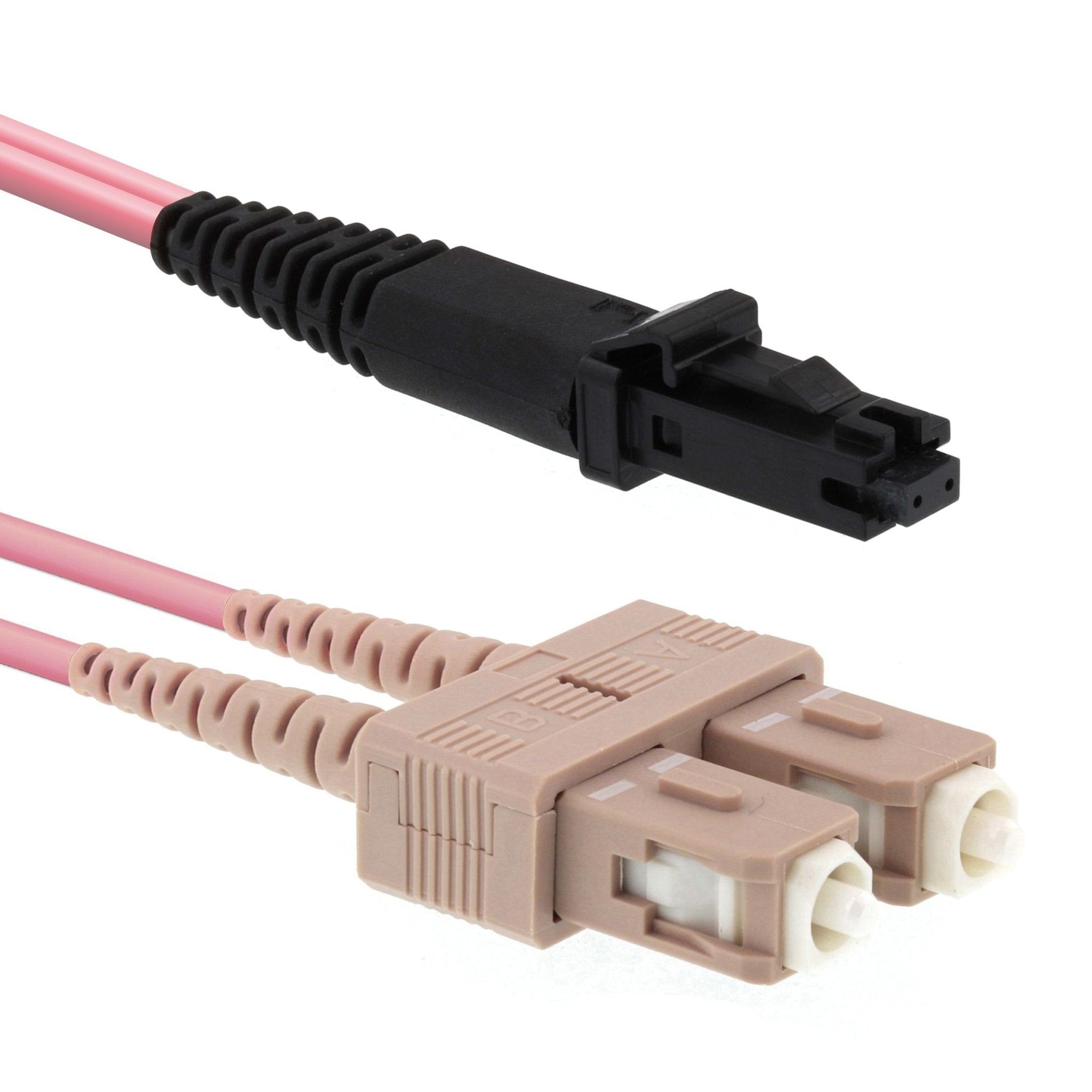 CCD SC - MTRJ Singlemode OS2 Duplex Fibre Optic Patch Cable - CCD Networking