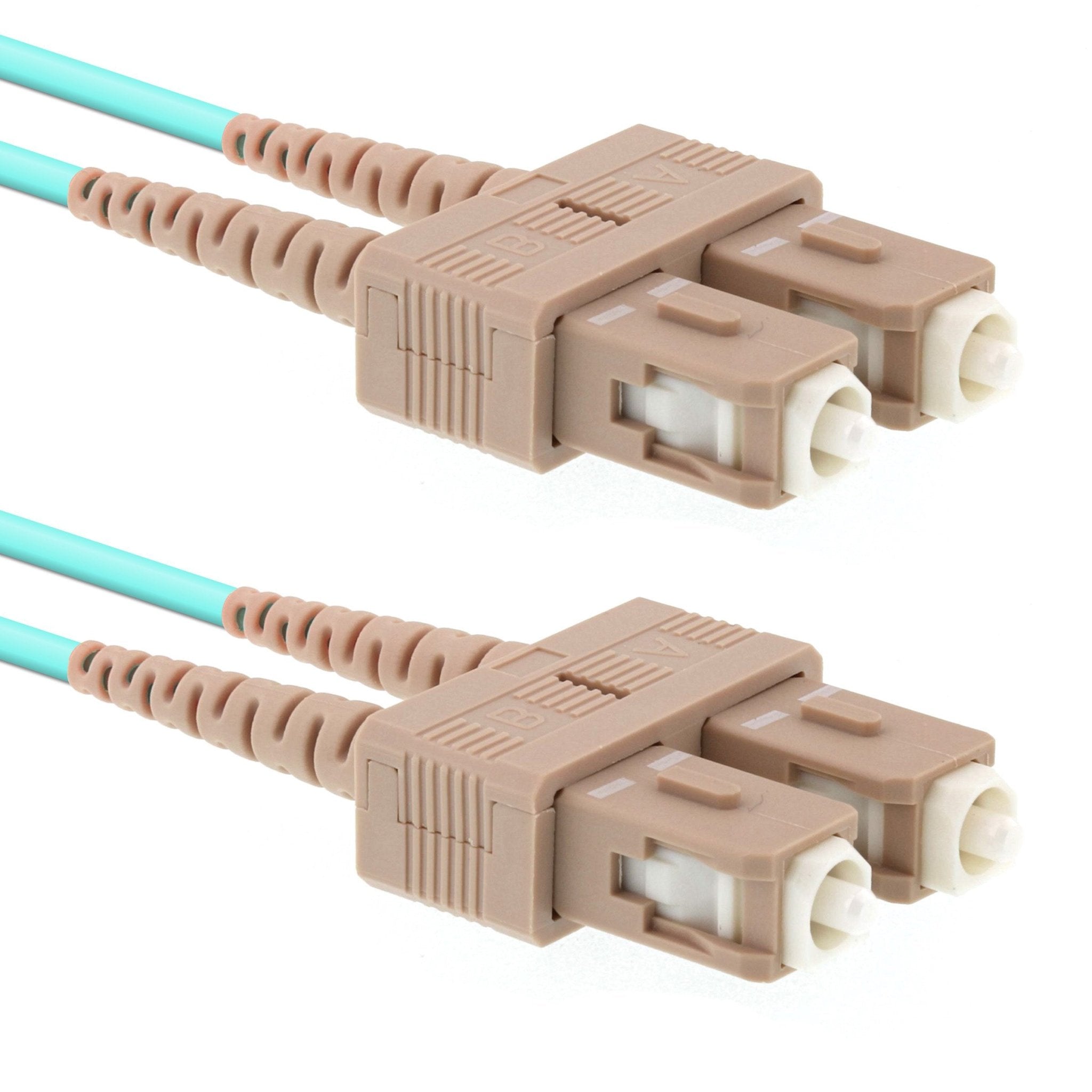 CCD SC - SC Multimode OM3 Duplex Fibre Optic Patch Cable - CCD Networking