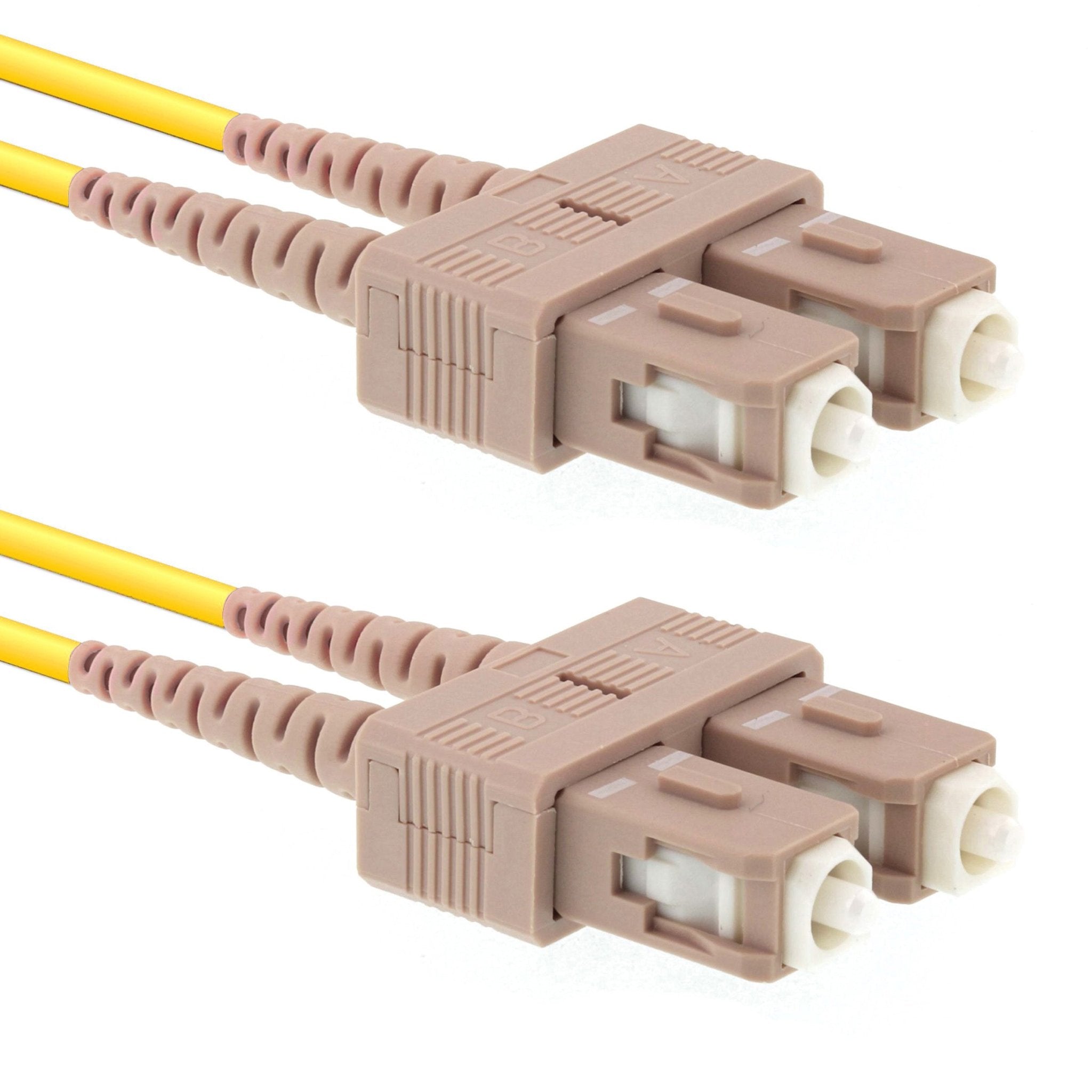 CCD SC - SC Singlemode OS2 Duplex Fibre Optic Patch Cable - CCD Networking