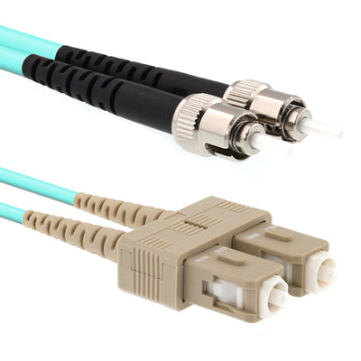CCD SC - ST Singlemode OS2 Duplex Fibre Optic Patch Cable - CCD Networking