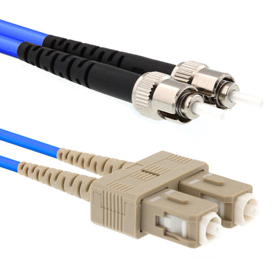 CCD SC - ST Singlemode OS2 Duplex Fibre Optic Patch Cable - CCD Networking