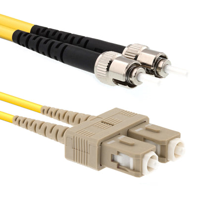 CCD SC - ST Singlemode OS2 Duplex Fibre Optic Patch Cable - CCD Networking
