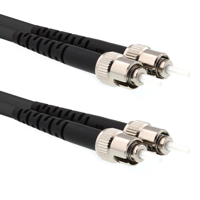 CCD ST - ST Multimode OM1 Duplex Fibre Optic Patch Cable - CCD Networking