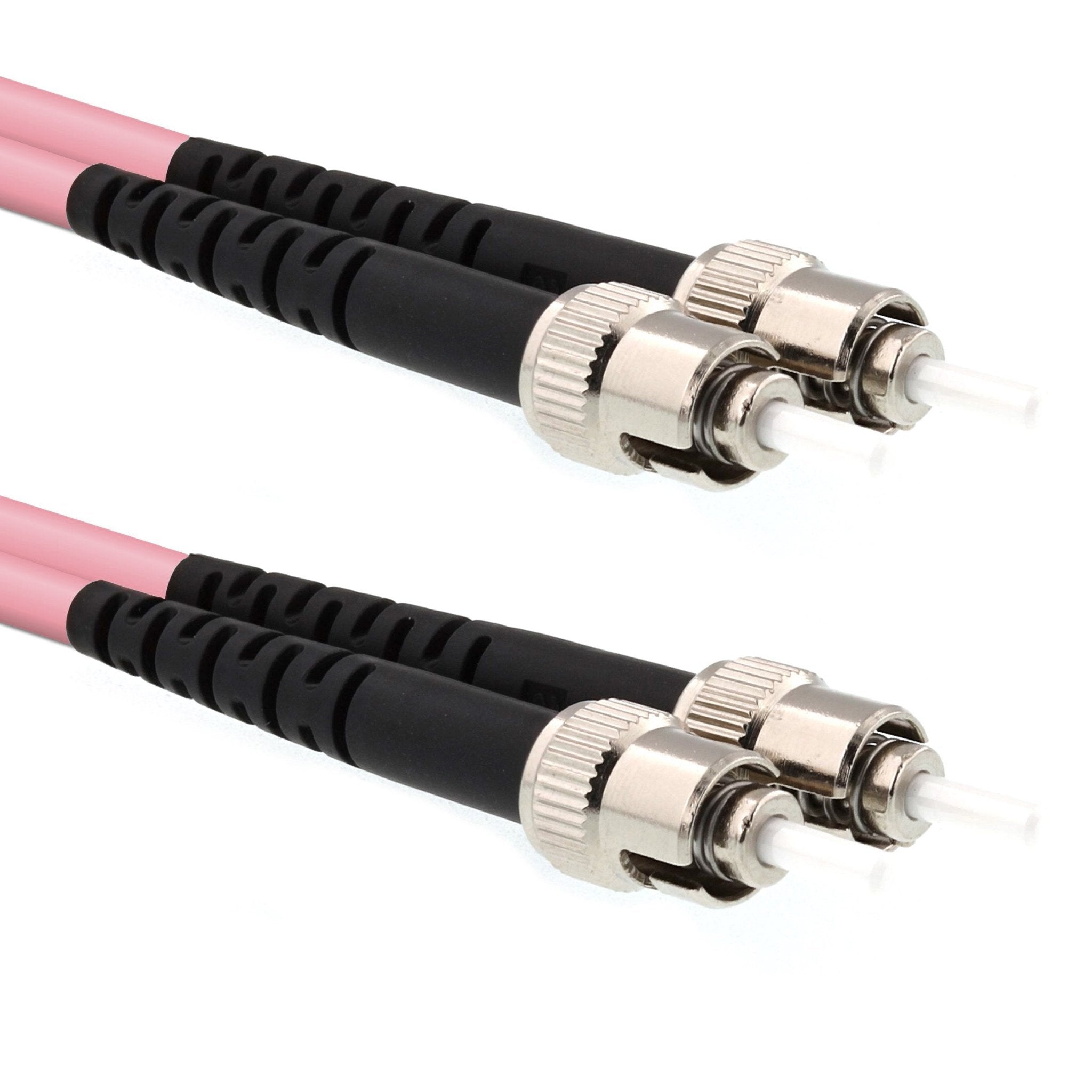 CCD ST - ST Multimode OM4 Duplex Fibre Optic Patch Cable - CCD Networking